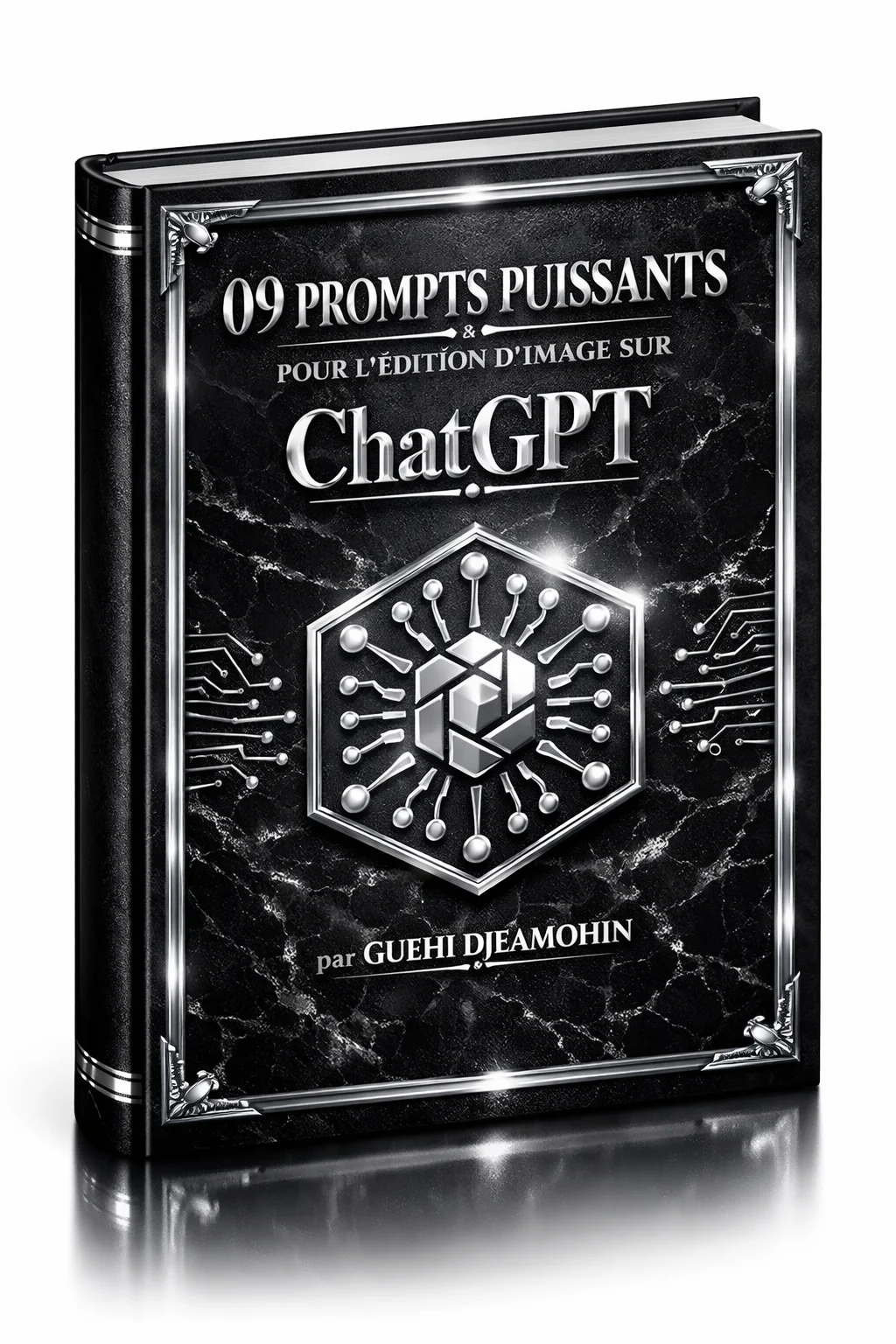 Couverture de l’ebook 09 Prompts Puissants pour l’Édition d’Image sur ChatGPT