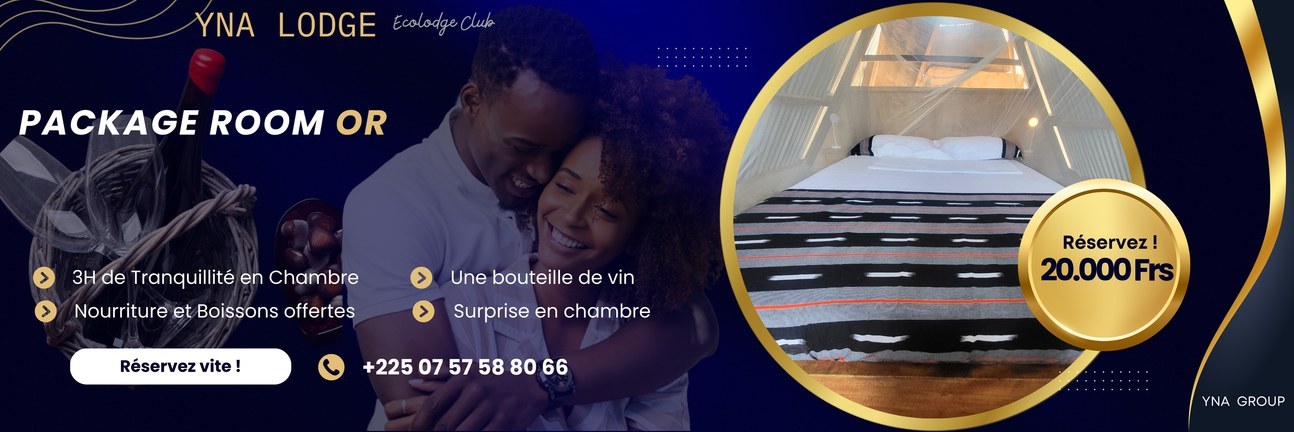 Bannière offre « Package Room » — YNA Lodge